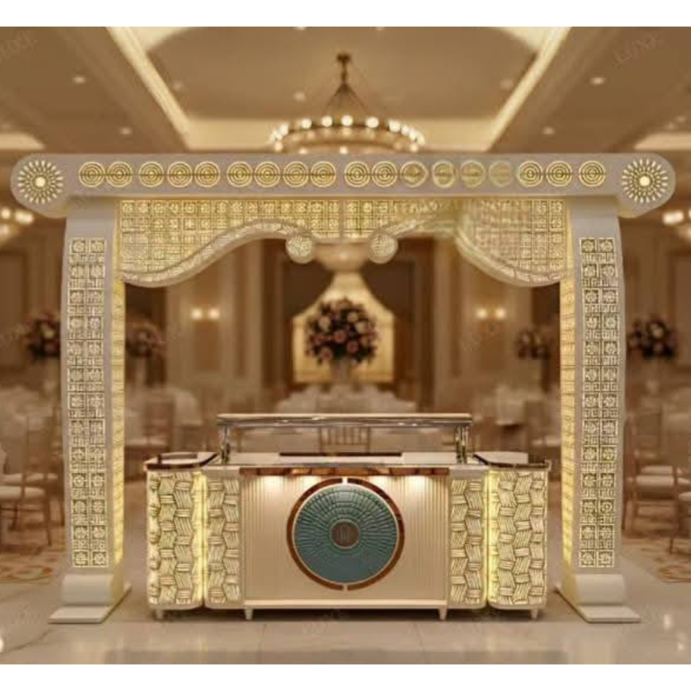 Modern, Lighted Buffet Counter - Features: Premium Quality