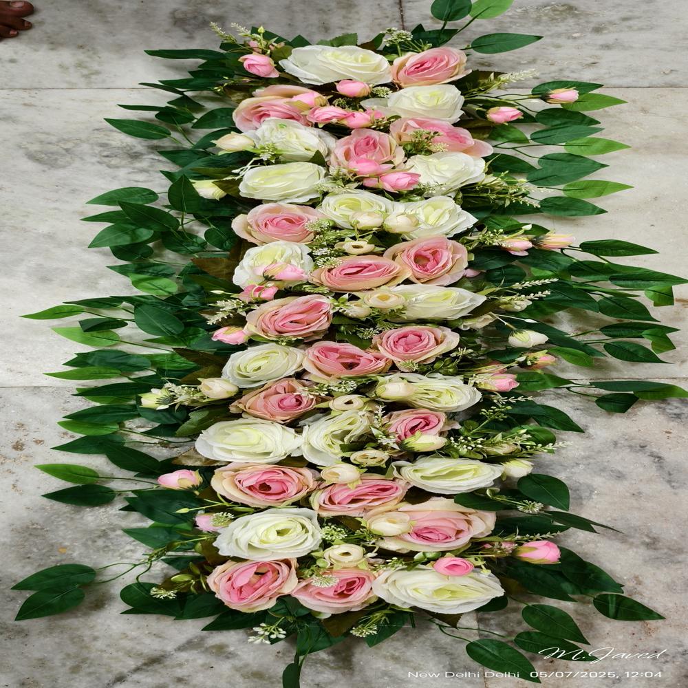 Flowers Bits - Color: White
