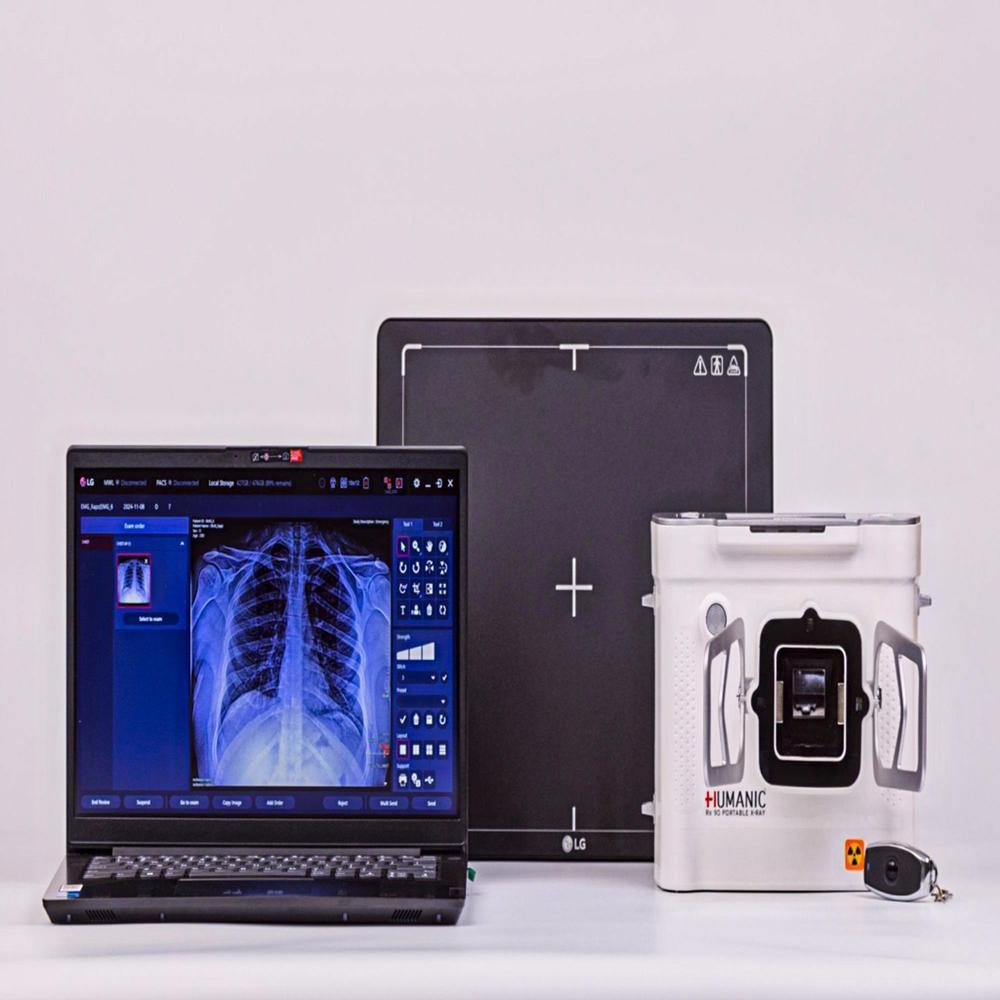 Humanic Portable X Ray System with Lithium Ion Battery