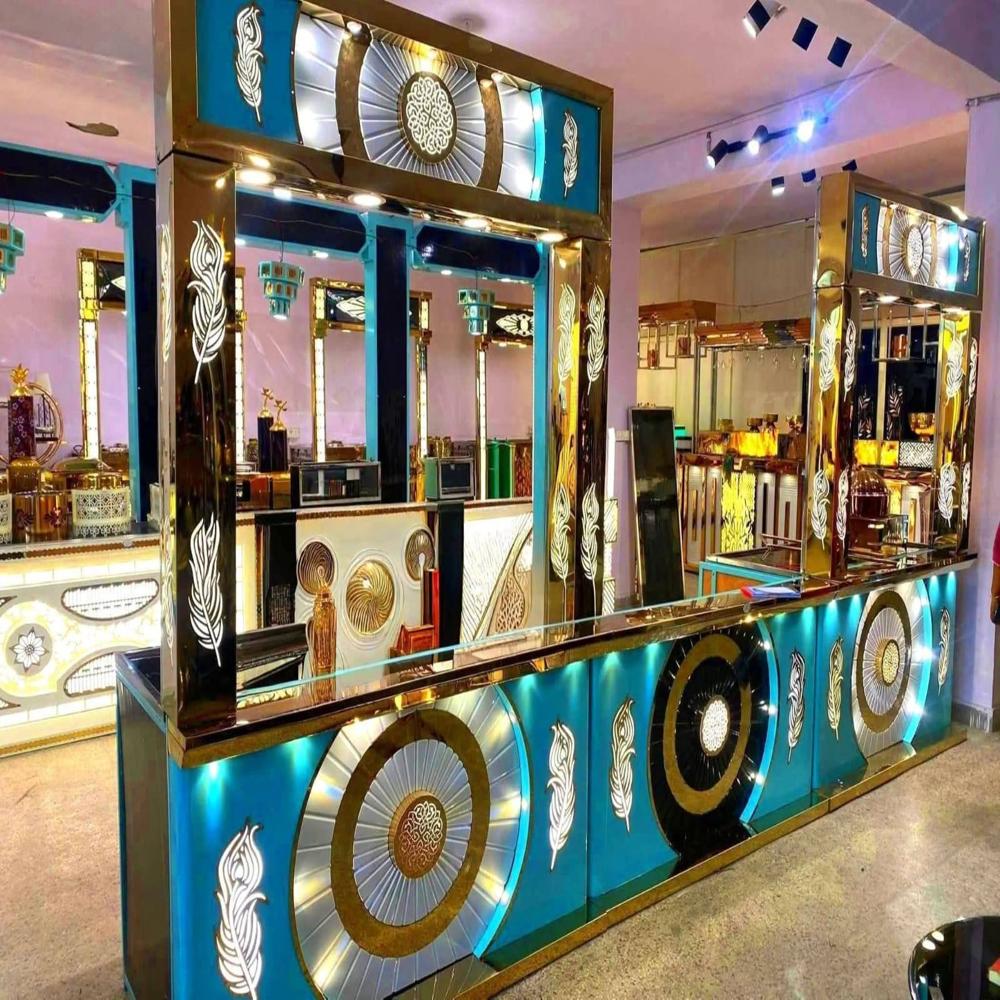 Wedding catering buffet counter