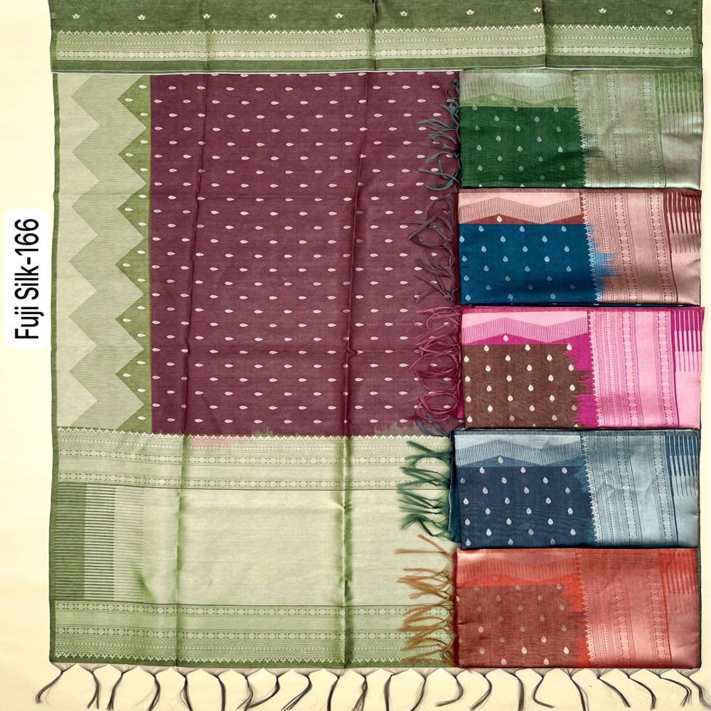 PREMIUM FUJI SILK WEAVING SAREES