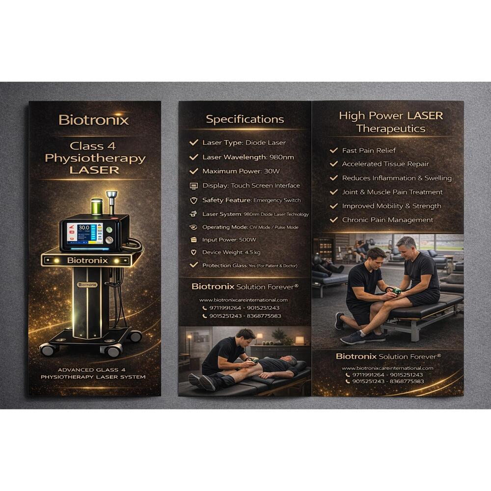 Class IV High Power Laser Therapy Equipment for Physiotherapy