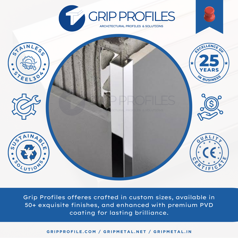 Silver Stainless Steel Wall Corner Guard