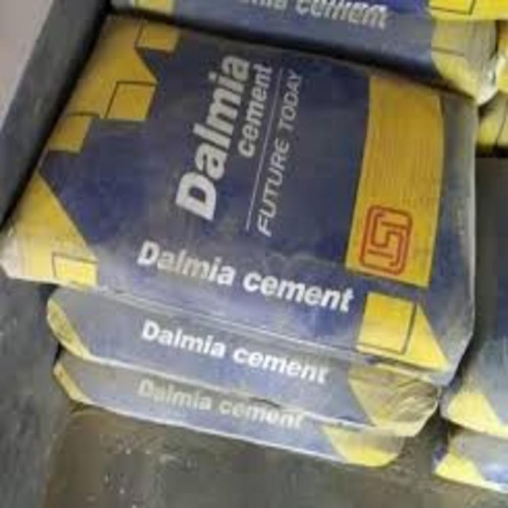 Dalmia Cement - Ppc, 50 Kilograms Sack, Grey Color | Fine Sand Fineness, Natural Sand Composition, Suitable For Foundations, Walls, Floors