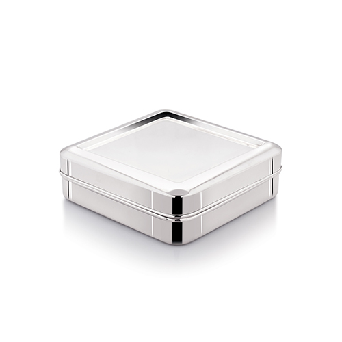 STAINLESS STEEL DRYFRUITS  MASALA BOX 9 in 1 (ROUND VATI)