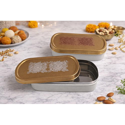 COLOUR OVAL LUNCH BOX DEEP