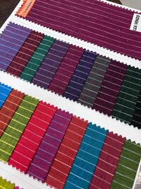 linen cotton stripes fabric