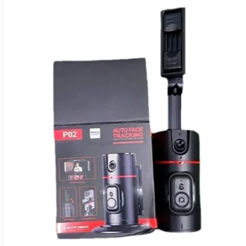 P02 सेल्फी गिम्बल 360 डिग्री फेस डिटेक्शन सेंसर के साथ