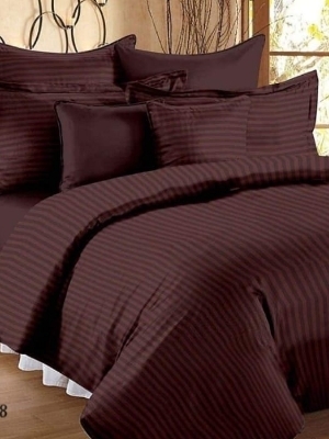 Satin stripe king size 108*108 inches