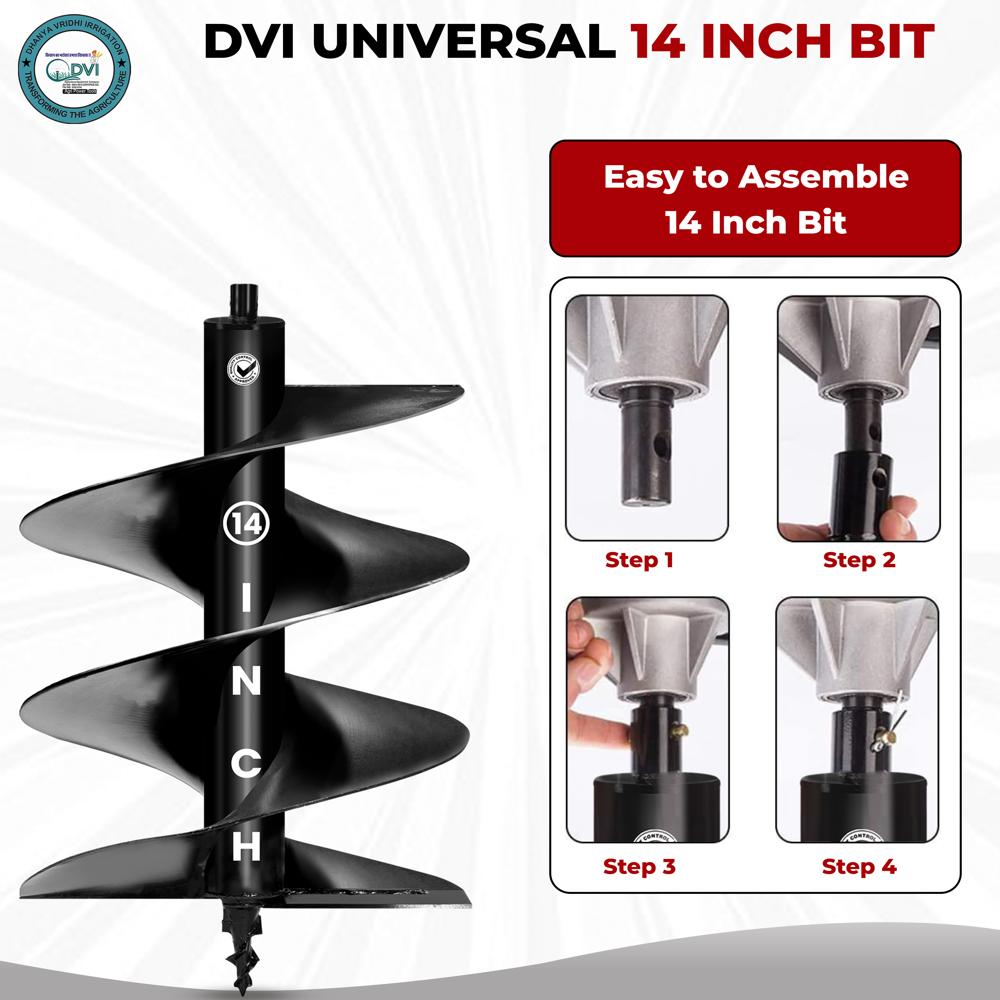 14 inch Earth Auger Drill Bit