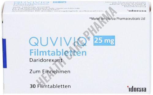 Quviviq 25mg Daridorexant Film Coated Tablet