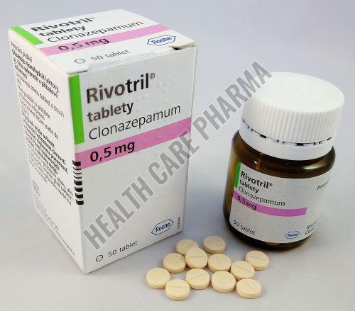 Rivotril 0.5mg Clonazepamum Tablet