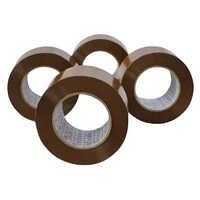 144mm Brown Bopp Jumbo Roll Tape - Elongation: 120% - 150%