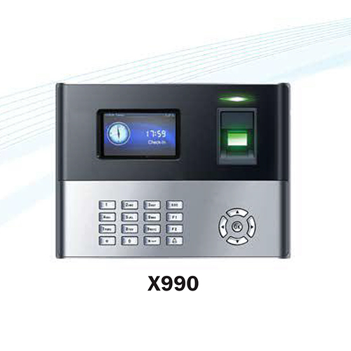 X990 स्टैंडअलोन फिंगरप्रिंट टाइम अटेंडेंस और एक्सेस कंट्रोल सिस्टम