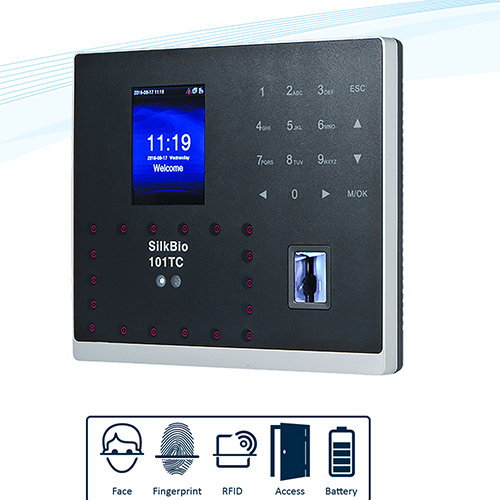 Silkbio101TC Multi Biometric Time Attendance And Access Control System