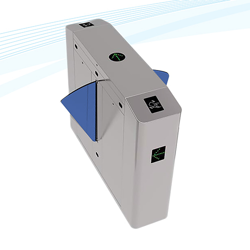 TL2200 SS Flap Barrier - 304 Stainless Steel, 1200x280x980 mm, IP54 | Bi-Directional, Anti-Tailgating, RFID & Biometric Integration