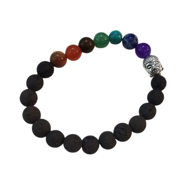 SH 01 Wood  n Semi Precious Beads Bracelet