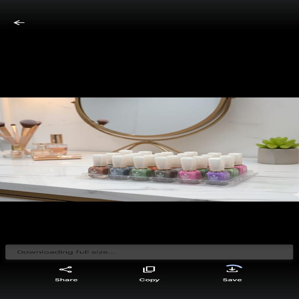 Ellicia diamond shine nail paint