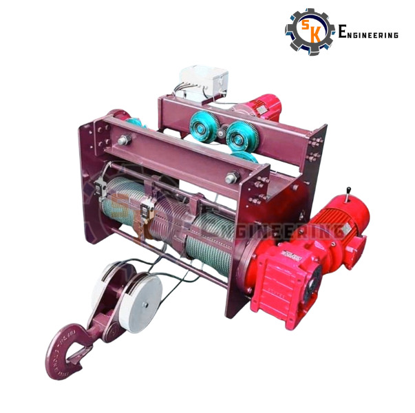 Wire Rope Hoist with Motorized Trolley