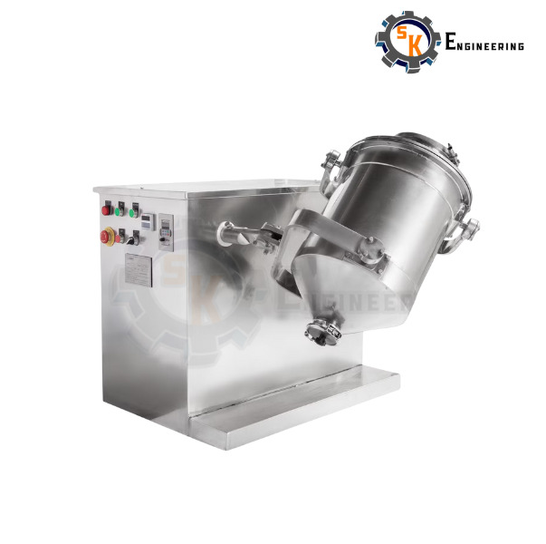 3d Ss Swing Mixer Machine - Automatic Grade: Automatic