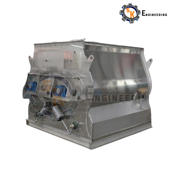 SS316 Twin Shaft Paddle Mixer