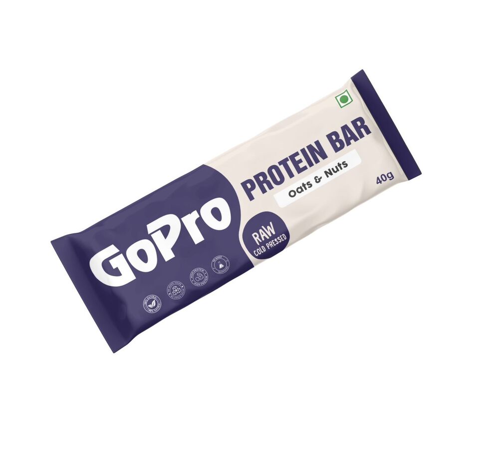 GoPro Oats And Nuts Protein Bar
