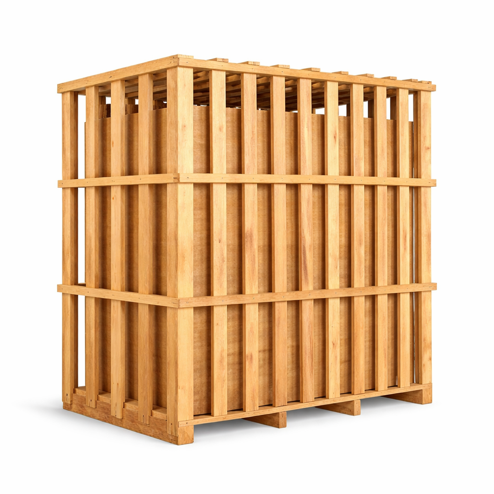 Industrial Wooden Crates