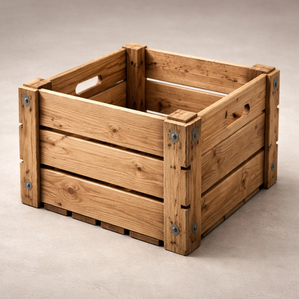 Industrial Wooden Crates