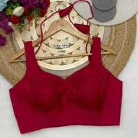 Bl 6654 Premium Broad Strap Sleeveless Blouse