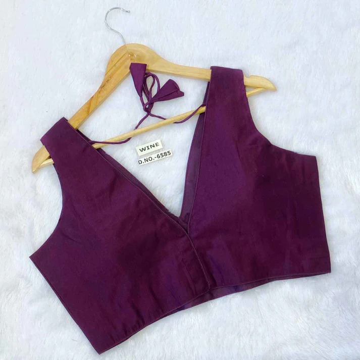 BL 6585 Trendy Roleh Silk Blouse