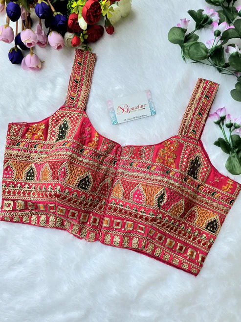 BL1722 Premium Georgette Embroidered Blouse