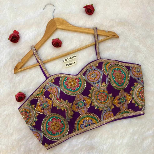 BL 6536 Crepe Viscose Position Blouse