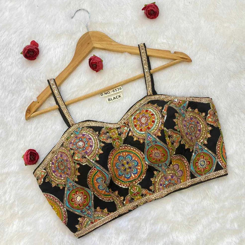 BL 6536 Crepe Viscose Position Blouse