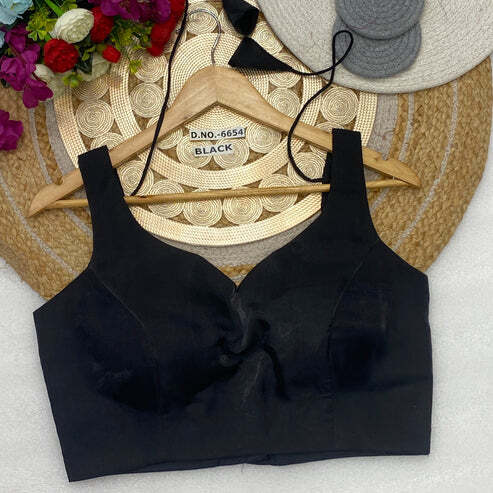 BL 6654 Premium Broad Strap Sleeveless Blouse