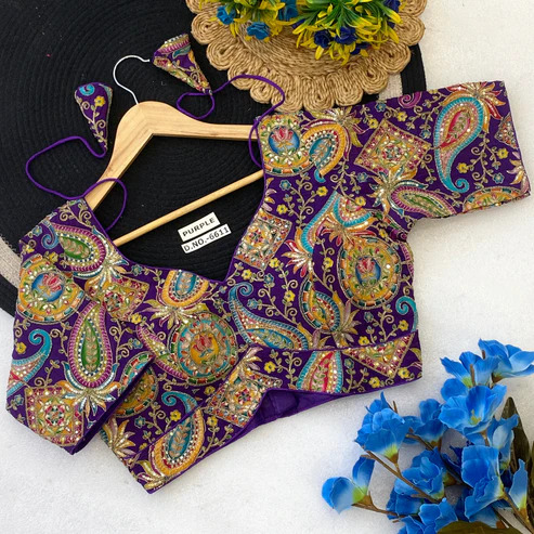 BL 6611 V-Neck Blouse