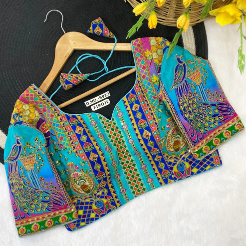 BL 5913 Navratri Viscose Position Blouse