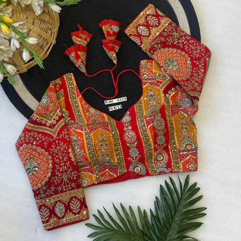 Bl 6319 Viscose Crepe Position Printed Blouse