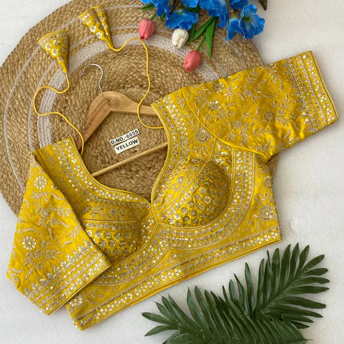 BL 6655 Special Heavy Handwork Bridal Blouse