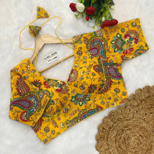 BL 6558 Pure Viscose Natural Crepe Blouse