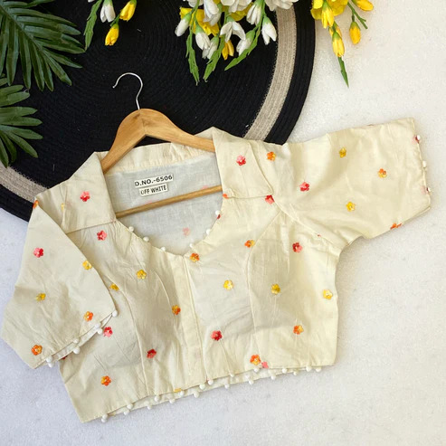 Cotton Printed Blouse