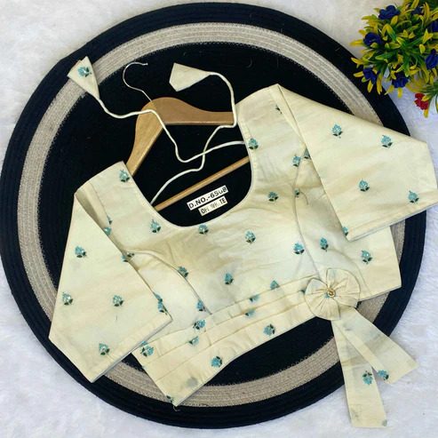 BL 6568 Versatile Khadi Cotton Blouse