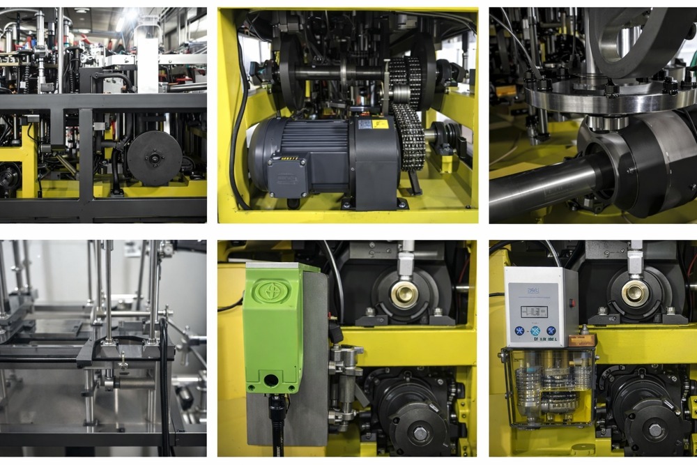 HIGH SPEED PAPER CUP FORMING MACHINE [KC-PCFM-1200]