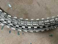 Reinforced Barbed Tape - Color: Silver
