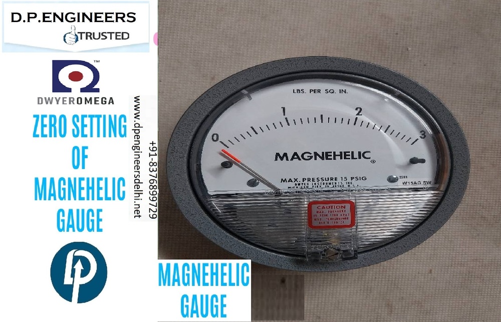 SERIES 2000 MAGNEHELIC : Differential Pressure Gauge CONACT BY Matar Industrial Area Kheda Gujarat