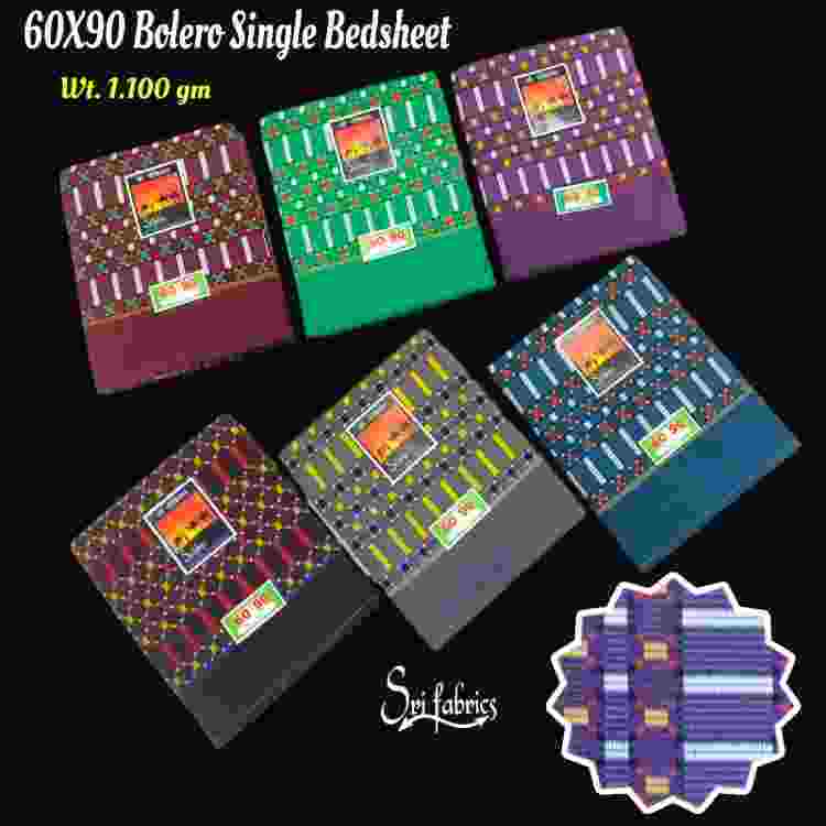 60X90 Bolero Single Bedsheet