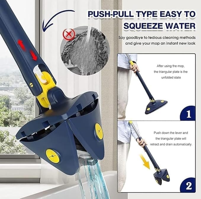 4 Fold Triangle Mop