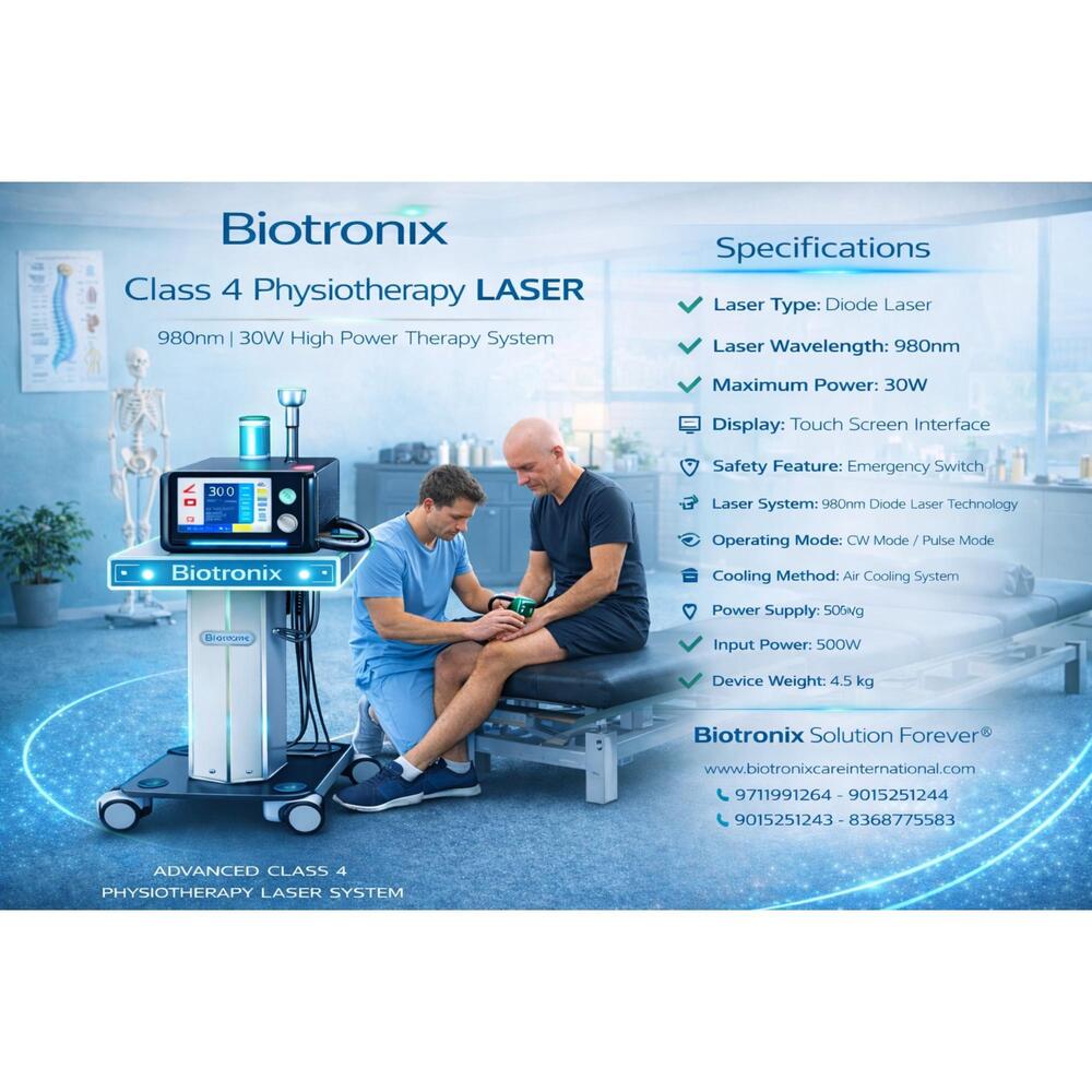 Professional Class 4 Laser Physiotherapy System for Pain Relief
