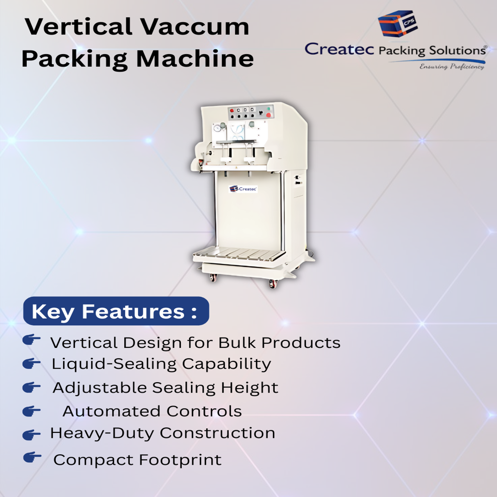 Vertical Vaccum Packing Machine - Application: Industrial