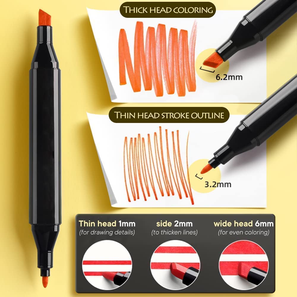48 Pcs Markers Pen - Age Group: No