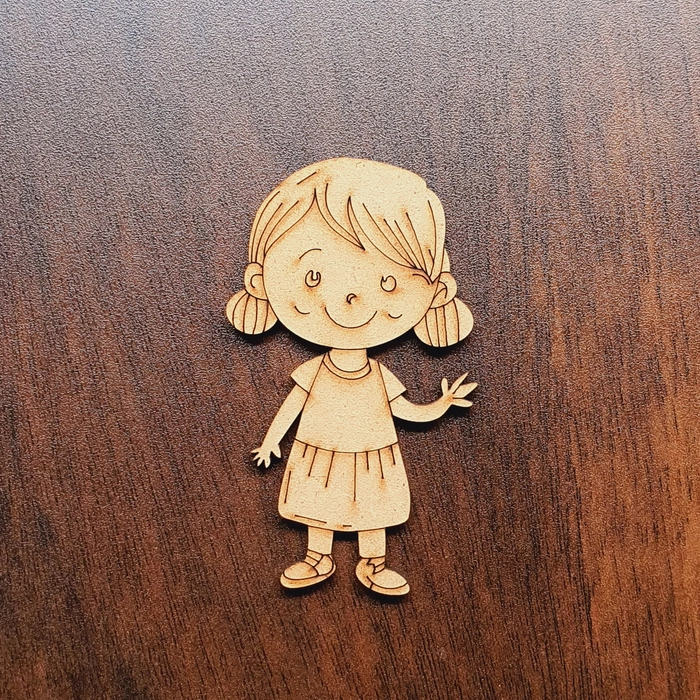 Mdf Fridge Magnet - Color: Multi